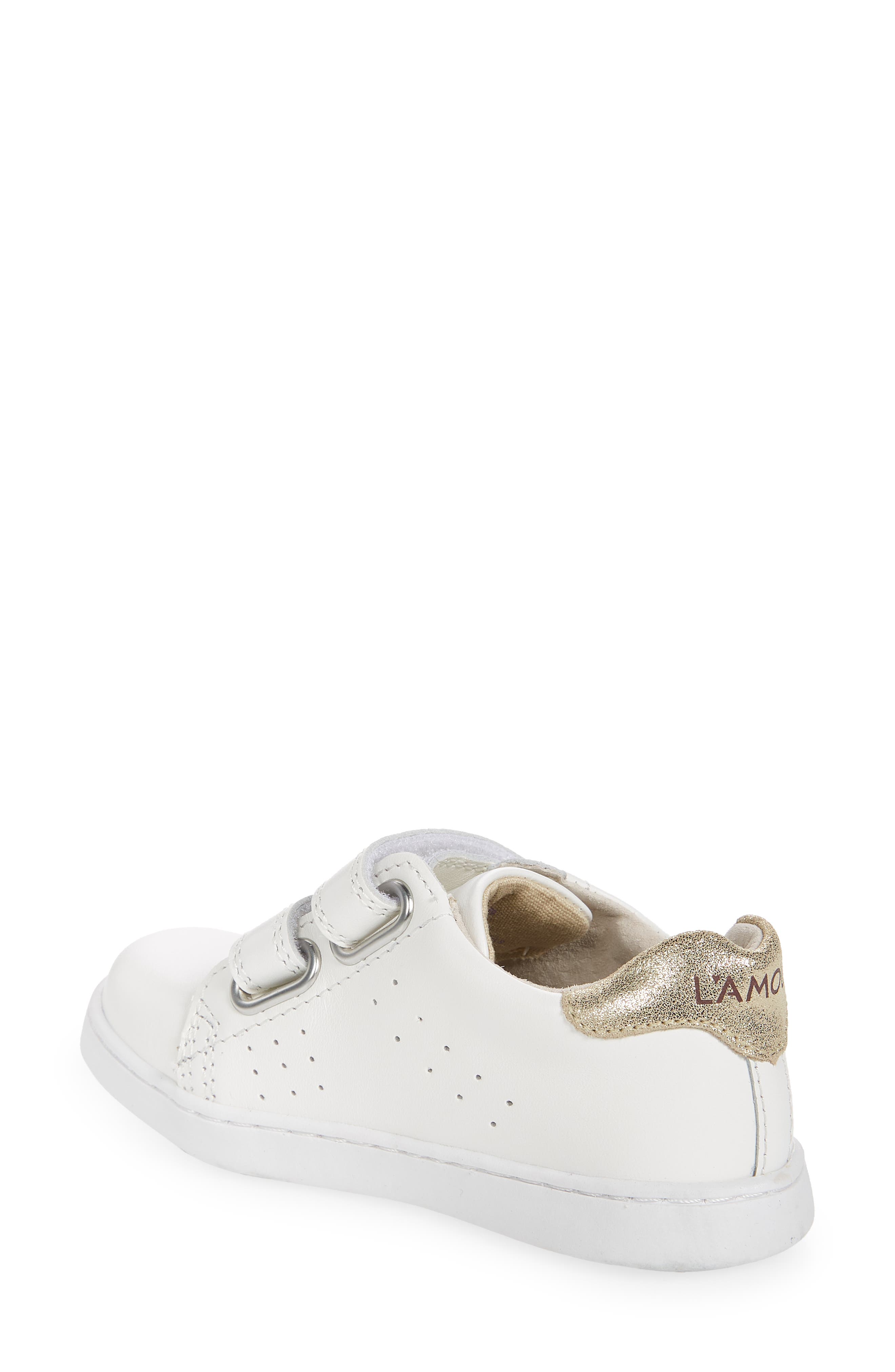 Kenzie Sneaker, Alternate, color, WHITE