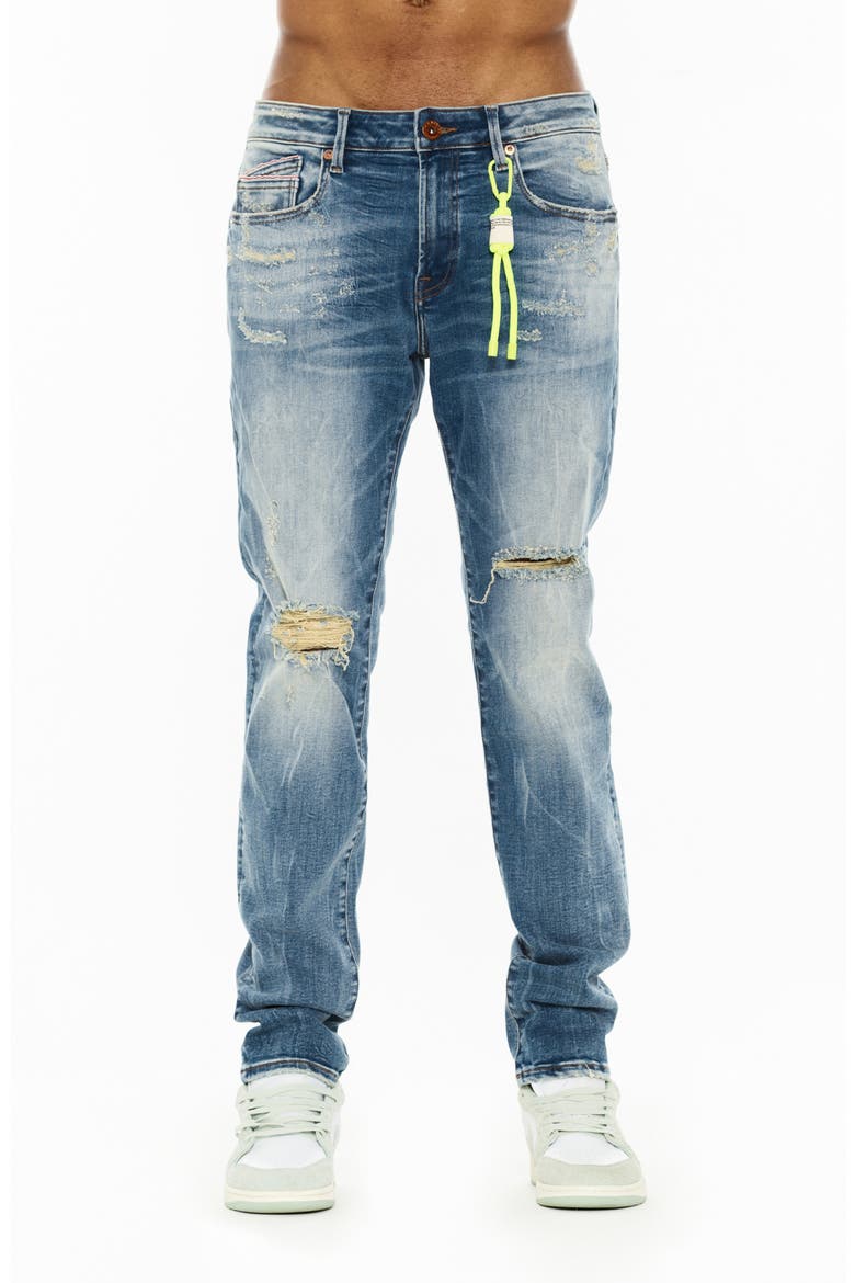 Rocker Slim Fit Straight Leg Jeans, Main, color, EMORY