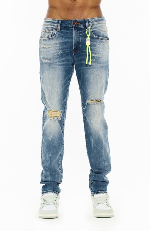 Rocker Slim Fit Straight Leg Jeans (Emory)