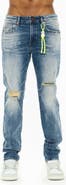 Cult of Individuality Rocker Slim Fit Straight Leg Jeans