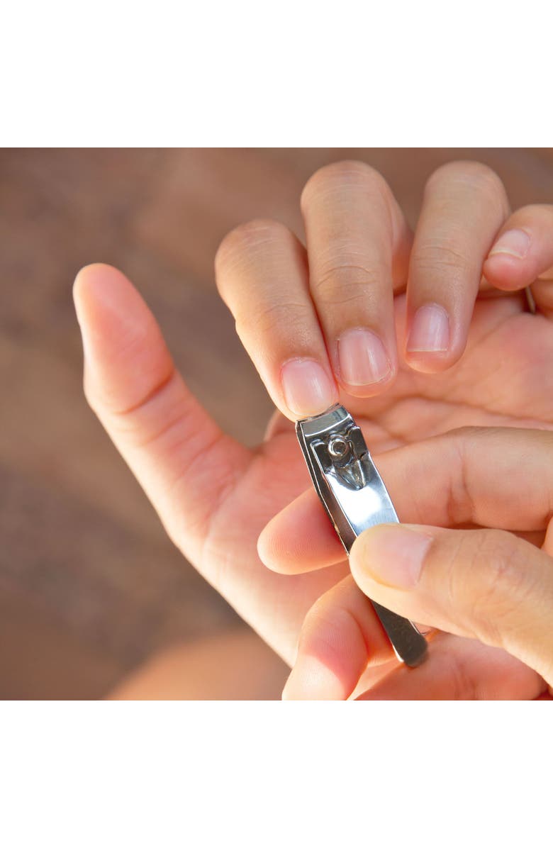 PURSONIC Salon Grade Premium 2 Pack Nail Clipper, Alternate, color, Silver