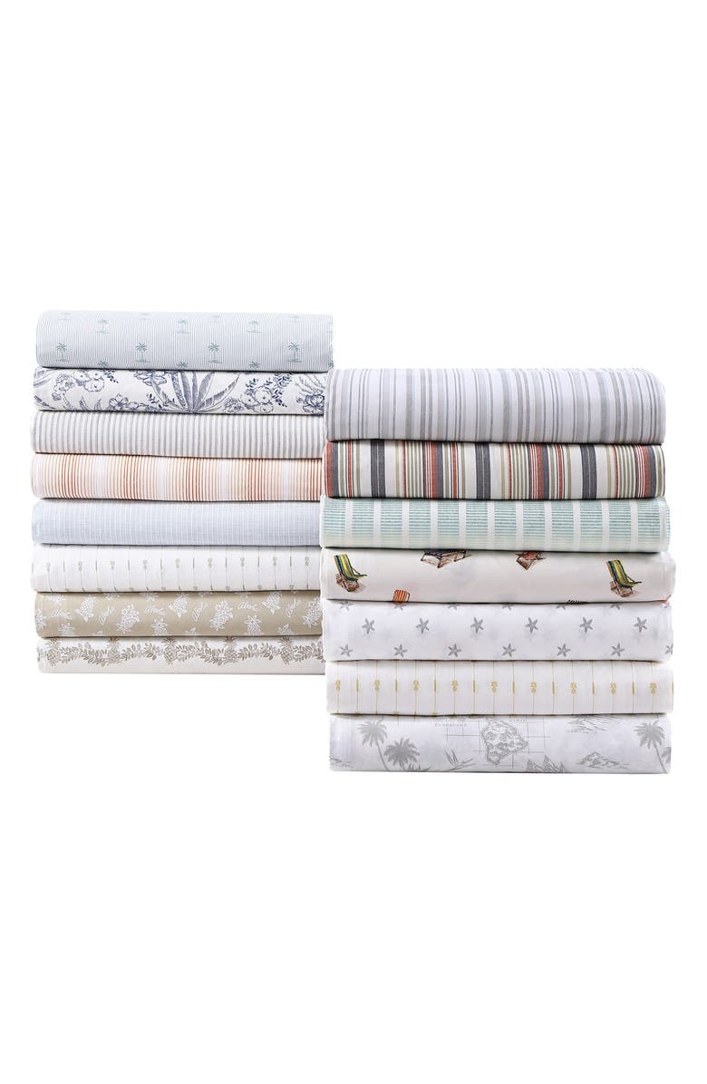 Tommy Bahama Kahanu Stripe Cotton Sheet Set, Alternate, color,