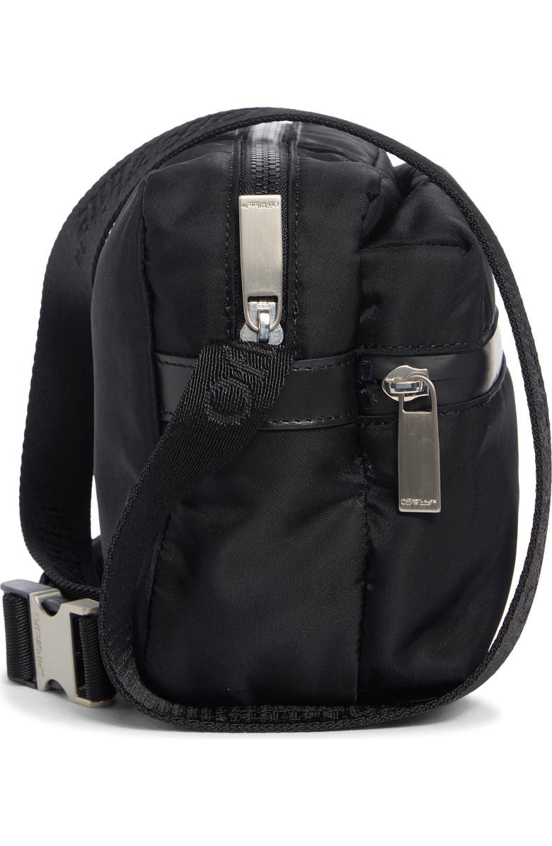 Off-White Outdoor Nylon Camera Bag, Alternate, color, Black