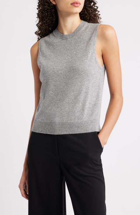 Cashmere Sleeveless Sweater