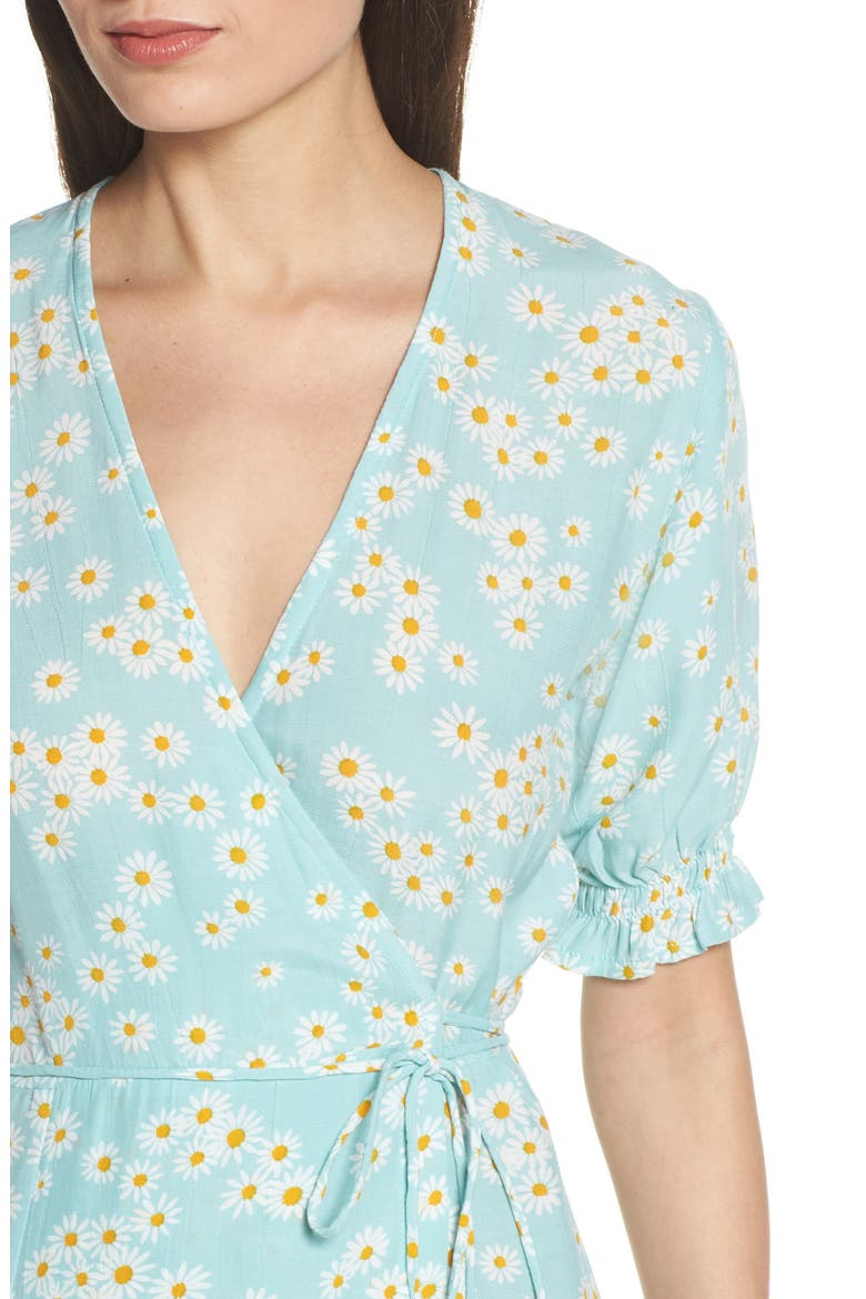 Mira Floral Wrap Dress, Alternate, color, ZHOE FLORAL PRINT