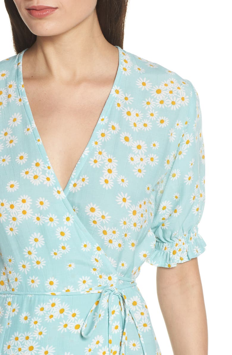 Faithfull the Brand Mira Floral Wrap Dress, Alternate, color, 
