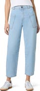 Joe's Patch Pocket High Waist Ankle Barrel Leg Jeans