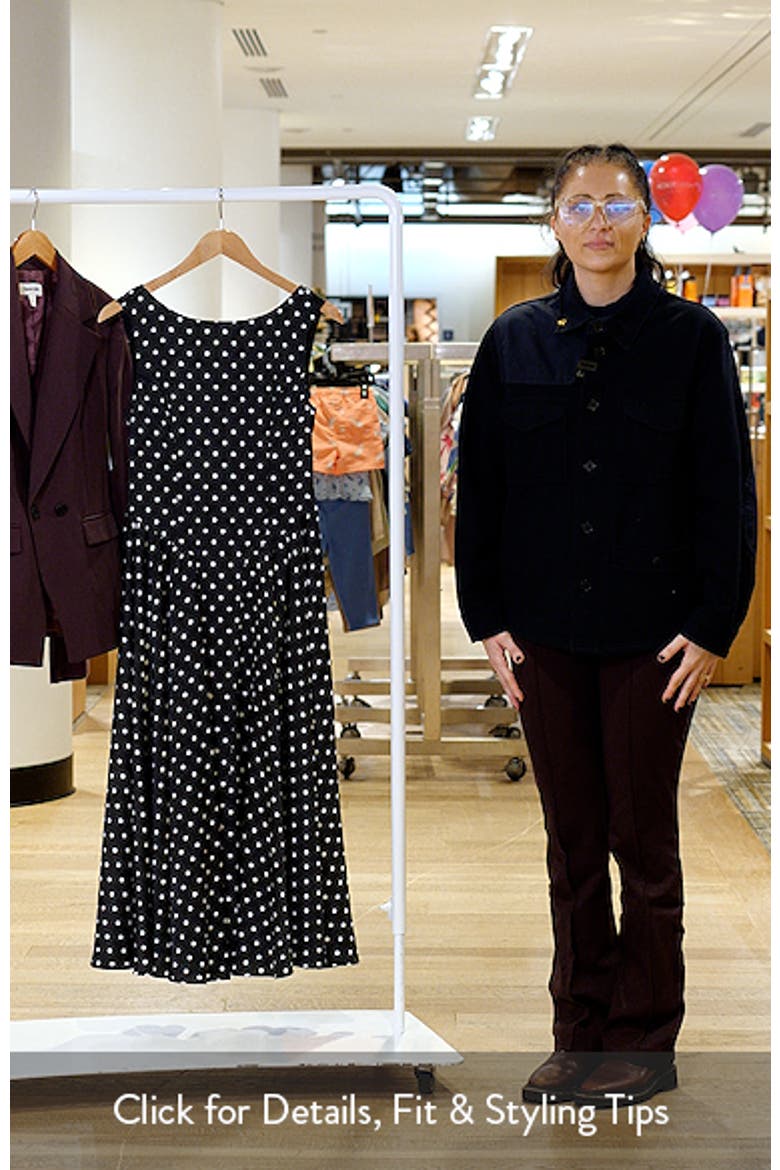 Renee Polka Dot Midi Dress video