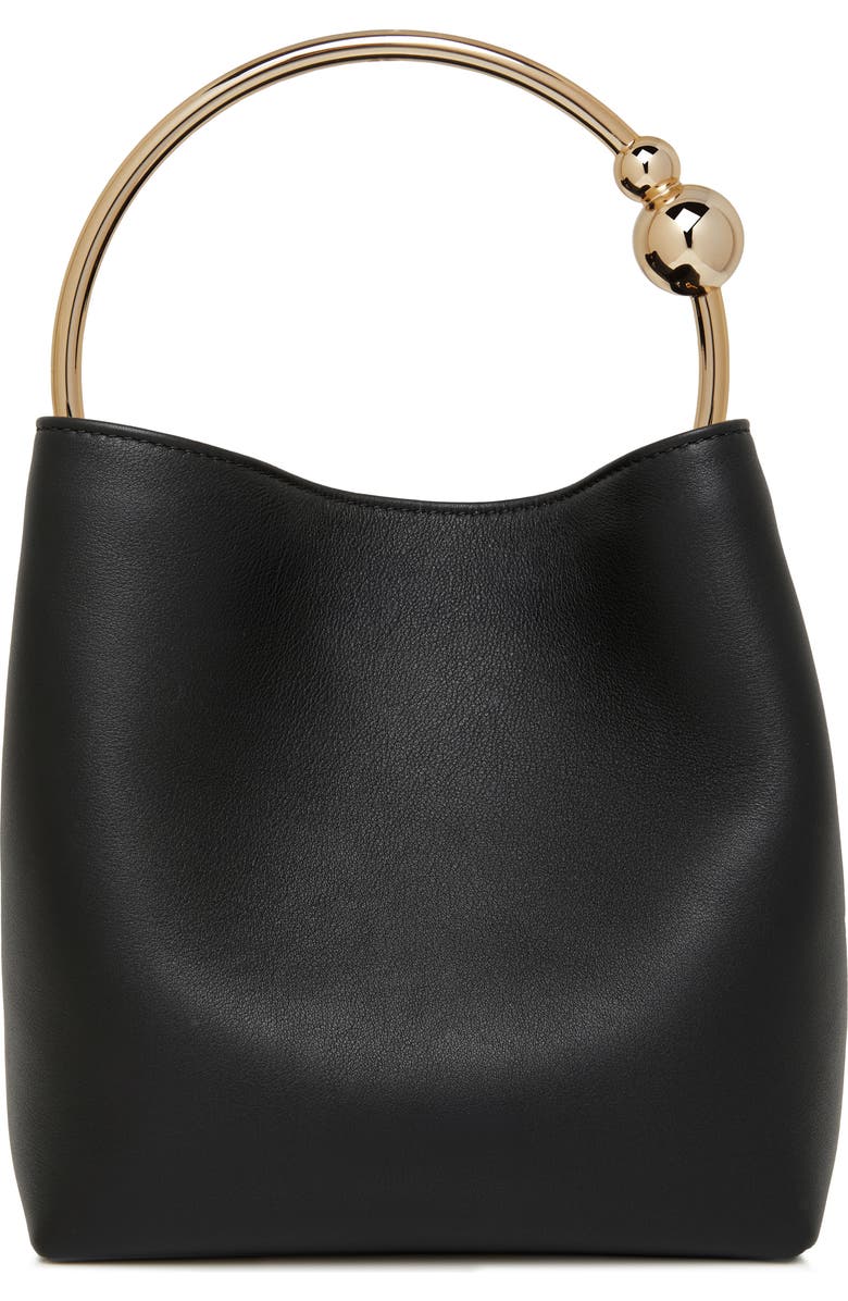Strathberry The Circus Top Handle Leather Bucket Bag, Alternate, color,