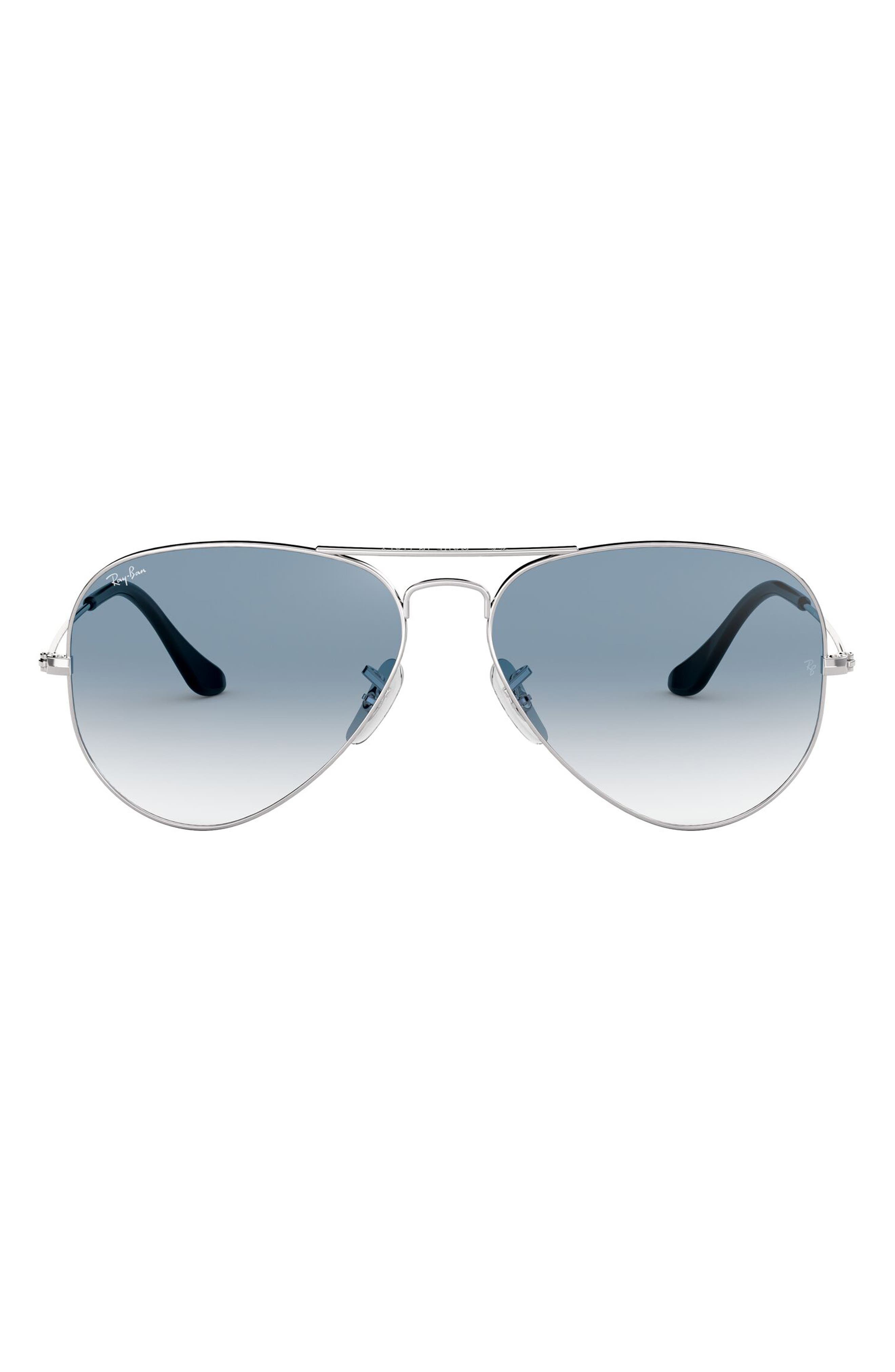Shop ray ban aviator light blue gradient Online Sale