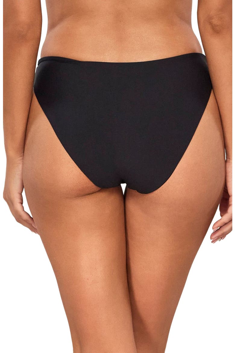 Chloe Bikini Swim Bottoms, Alternate, color, Black