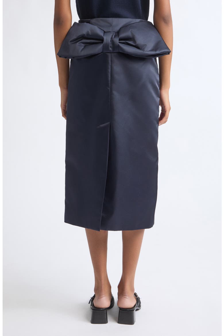 Enoki Midi Skirt, Alternate, color, NAVY