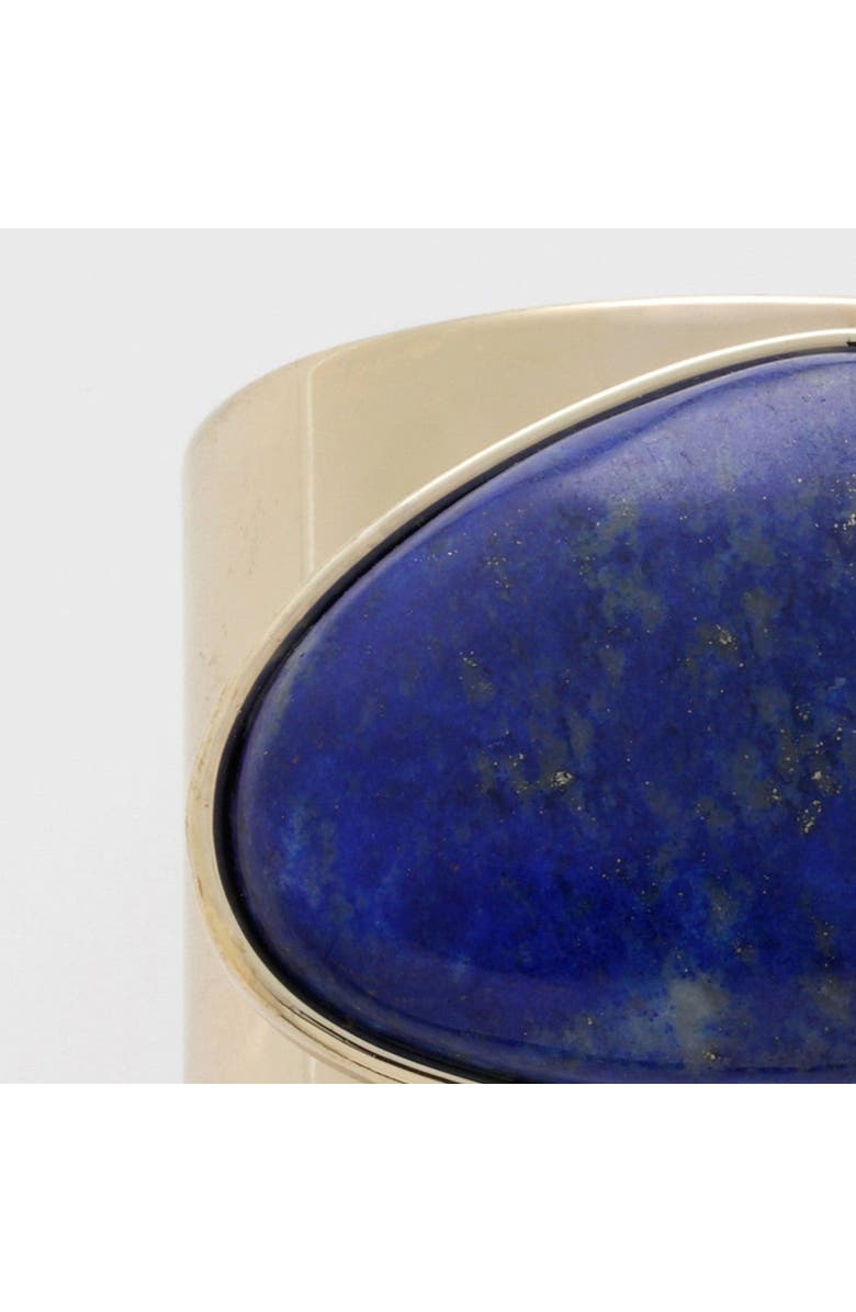 Joanna Buchanan Gilt edge shell napkin rings, set of two, Alternate, color, Blue