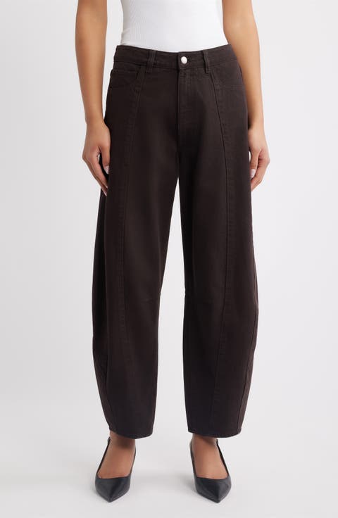 Miro High Waist Barrel Jeans