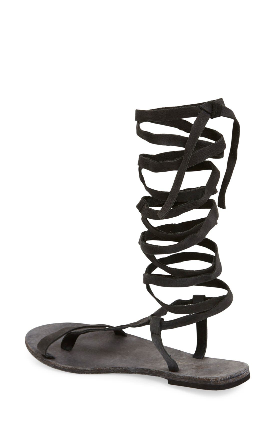 Free People 'Dahlia' Tall Gladiator Sandal, Alternate, color, 