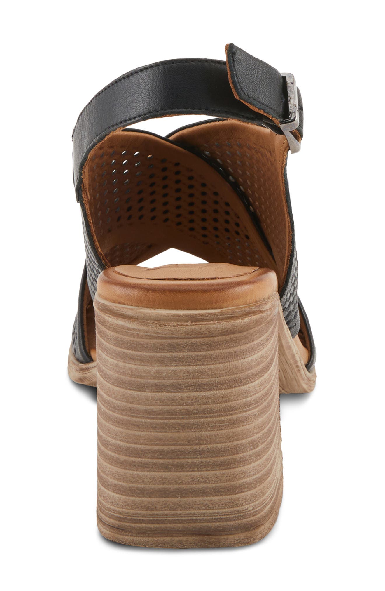 Spring Step Luanca Slingback Sandal, Alternate, color, Black