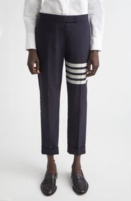 Thom Browne 4-Bar Wool Crop Skinny Pants