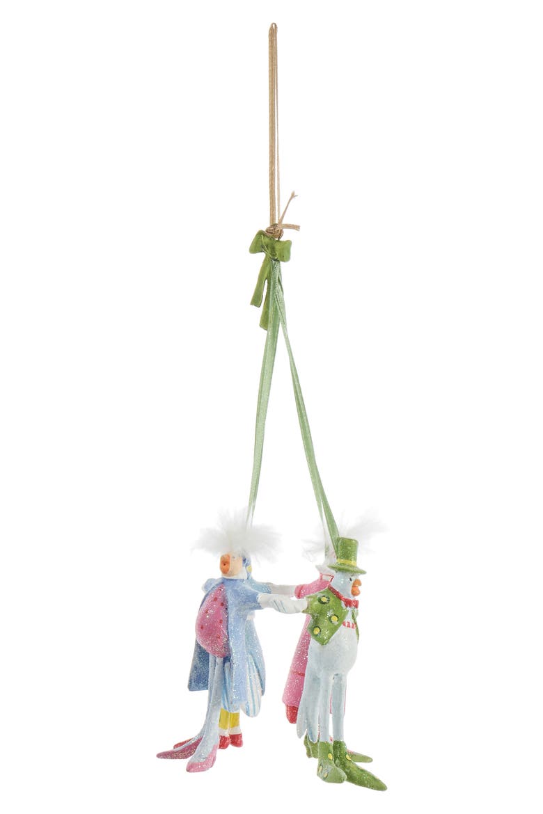 Patience Brewster 12 Days of Christmas 4 Calling Birds Ornament, Alternate, color, MULTI