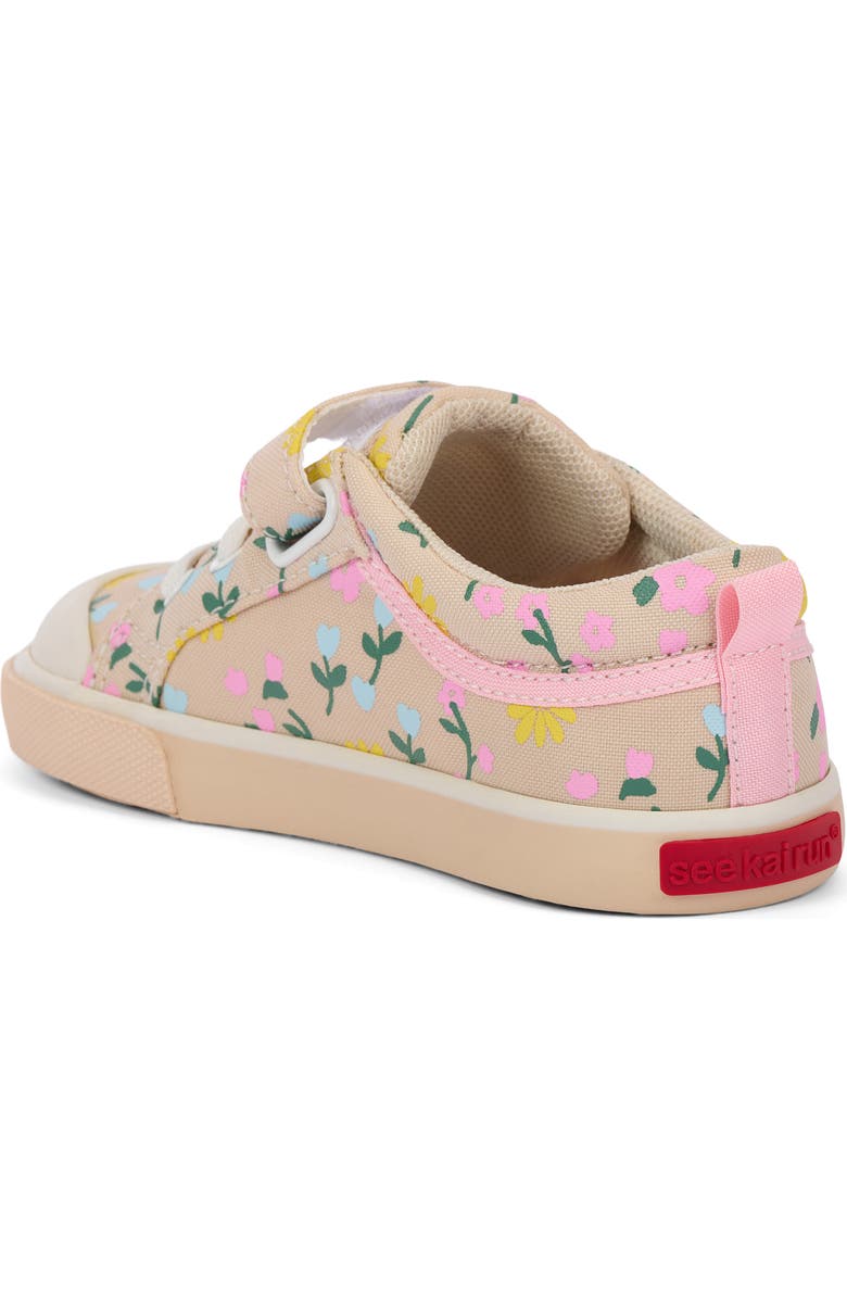 See Kai Run Kids' Kristin Sneaker, Alternate, color, Oatmeal/ Floral