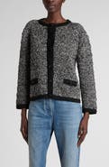 Valentino Garavani Metallic Linen Blend Jacket