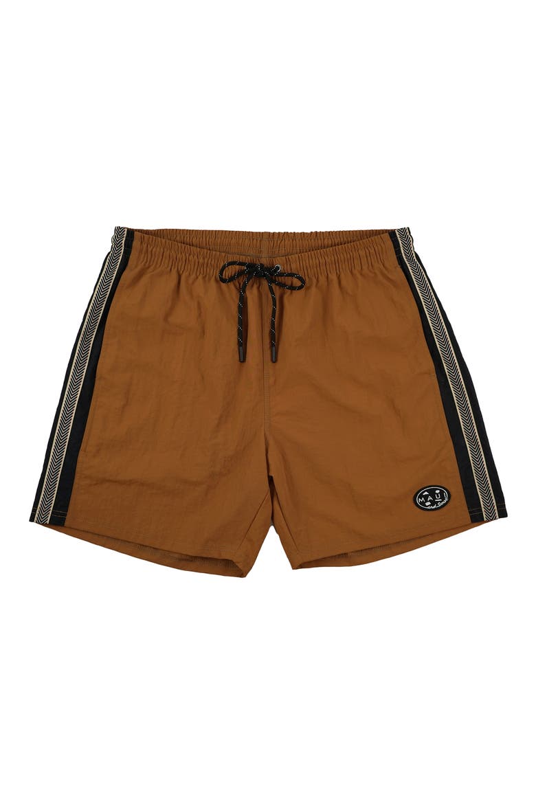 Reef Adventure Drawstring Shorts, Alternate, color, BRONZE
