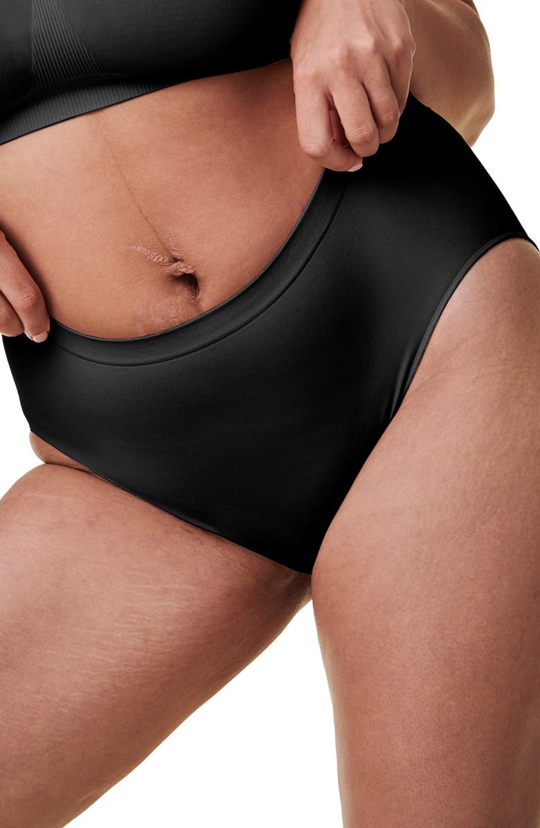 Bravado Designs 3-Pack Seamless High Waist Maternity Briefs, Alternate, color,