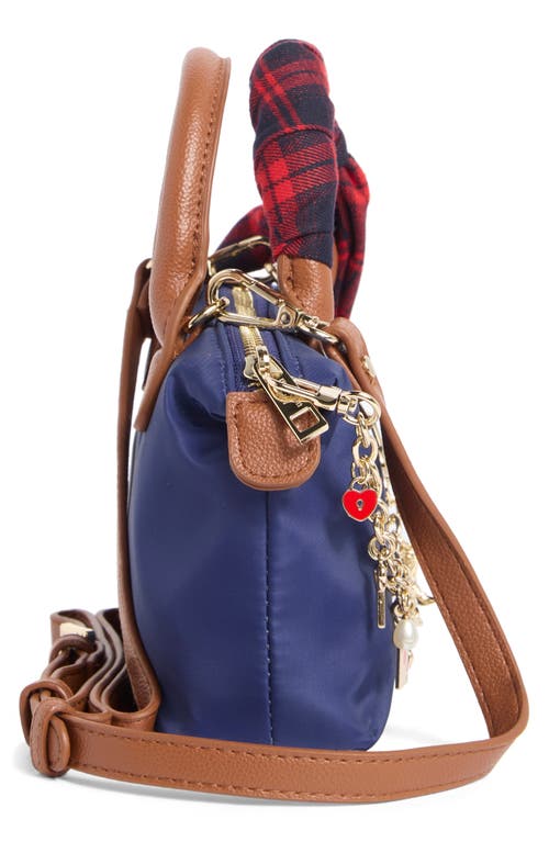 Madden Girl Mini Recycled Polyester Tote Bag In Blue