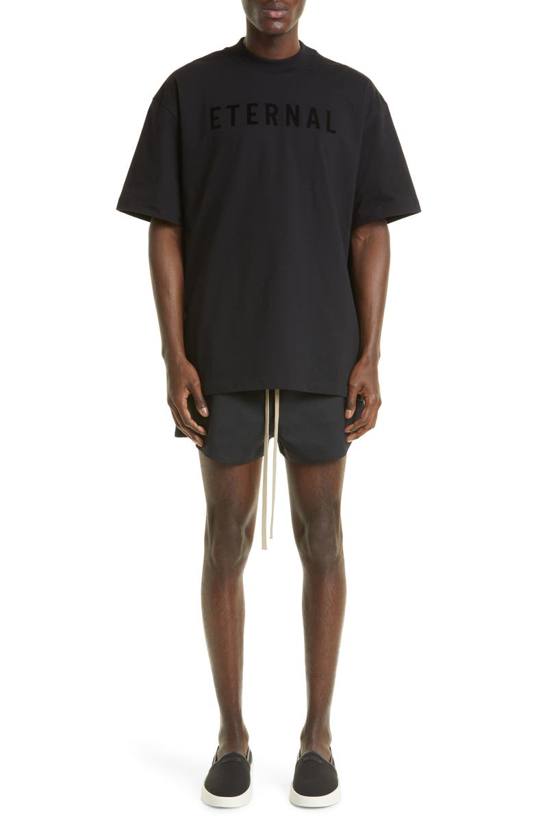Fear of God Eternal Nylon & Virgin Wool Shorts, Alternate, color, 