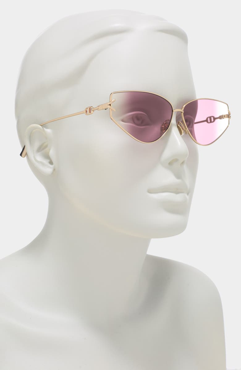 CHRISTIAN DIOR 62mm Cat Eye Sunglasses, Alternate, color, 