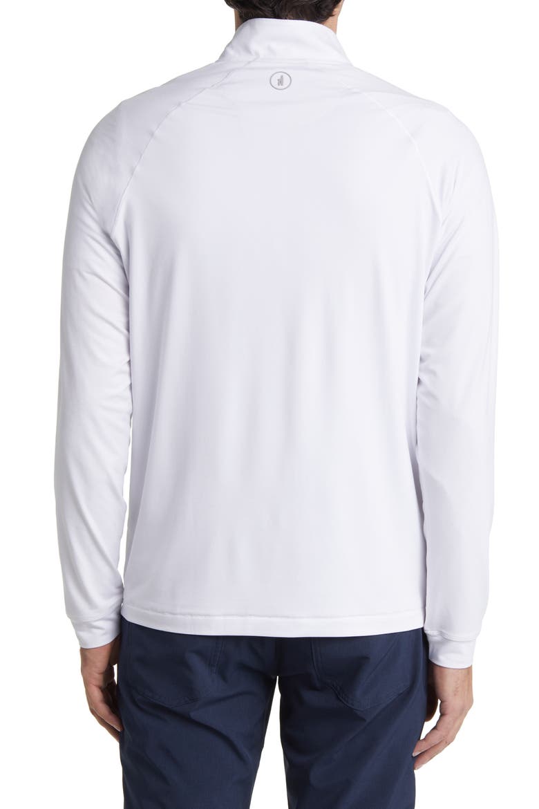 Freeborne PREP-FORMANCE Quarter Zip Pullover, Alternate, color, WHITE