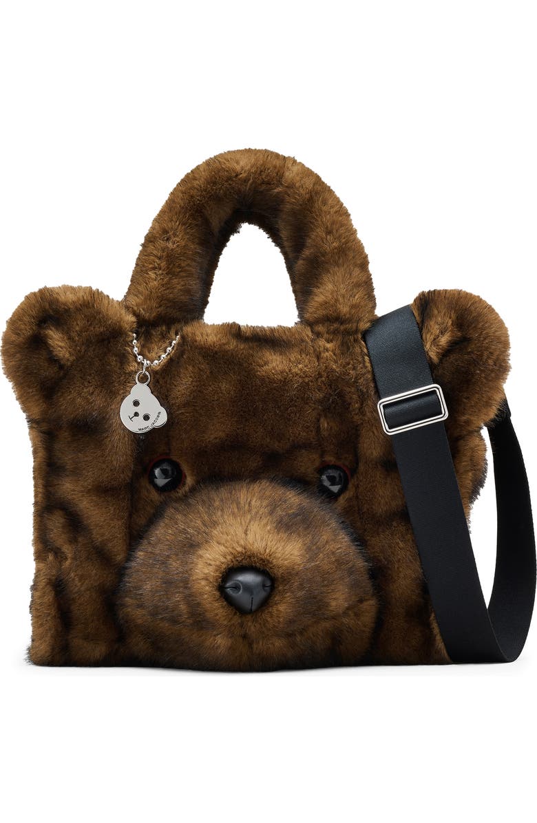 Marc Jacobs The Medium Teddy Faux Fur Tote, Alternate, color,