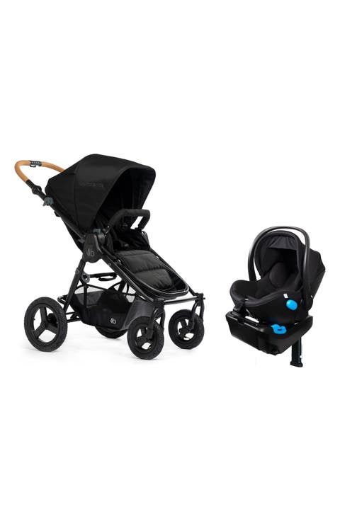 Era Reversible Stroller & Clek Liing Railroad Ziip Travel System Car Seat Set