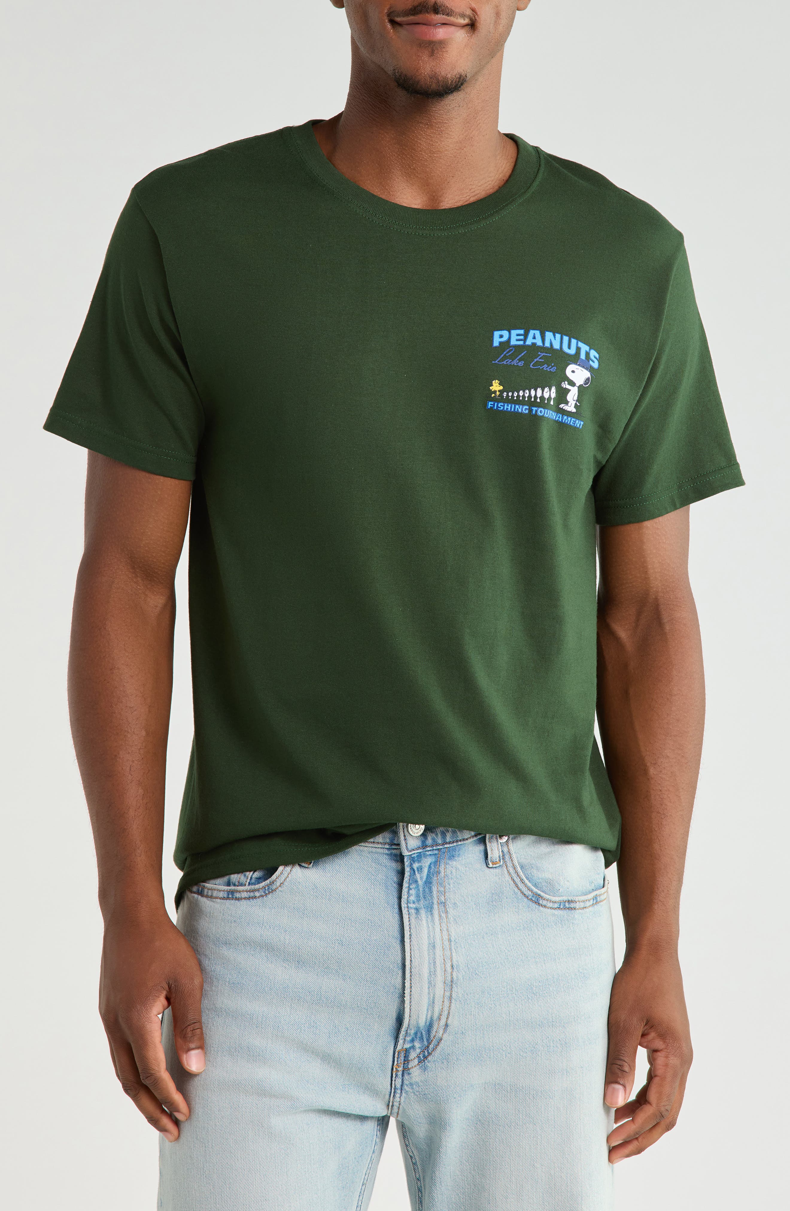 Peanuts® Fishing Graphic T-Shirt