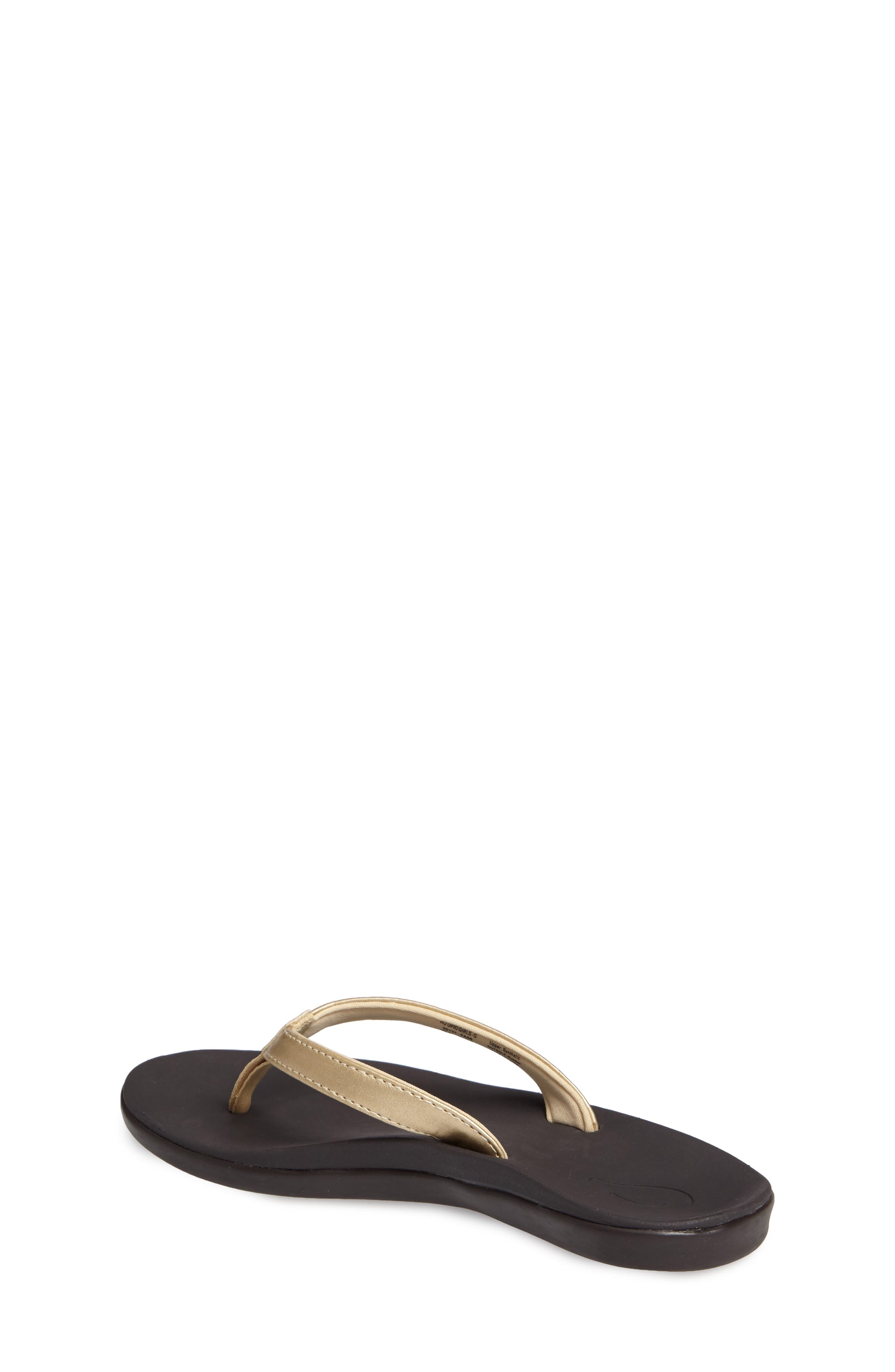 Ho'opio Flip Flop, Alternate, color, BUBBLY/ DARK JAVA