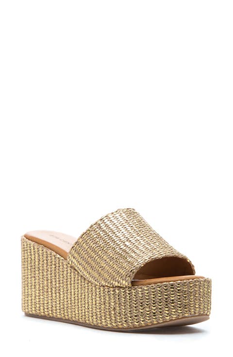 Sienna Platform Slide Sandal (Women)