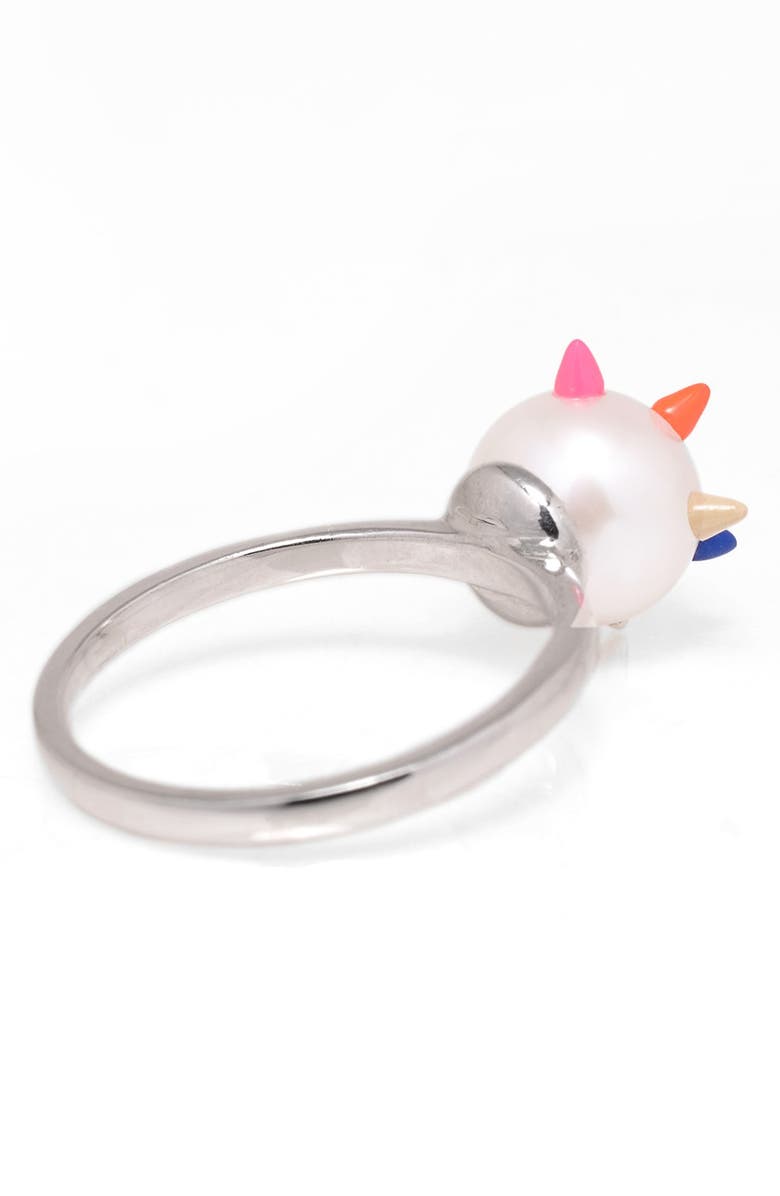Nektar de Stagni Color Spike Freshwater Pearl Ring, Alternate, color,