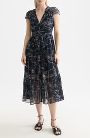 Scotch & Soda Cross Stich Embroidery Dress