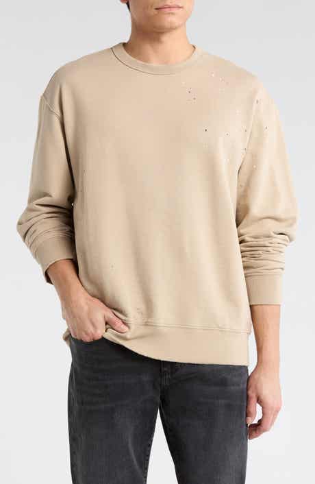 AG Arc Crewneck Cotton Sweatshirt