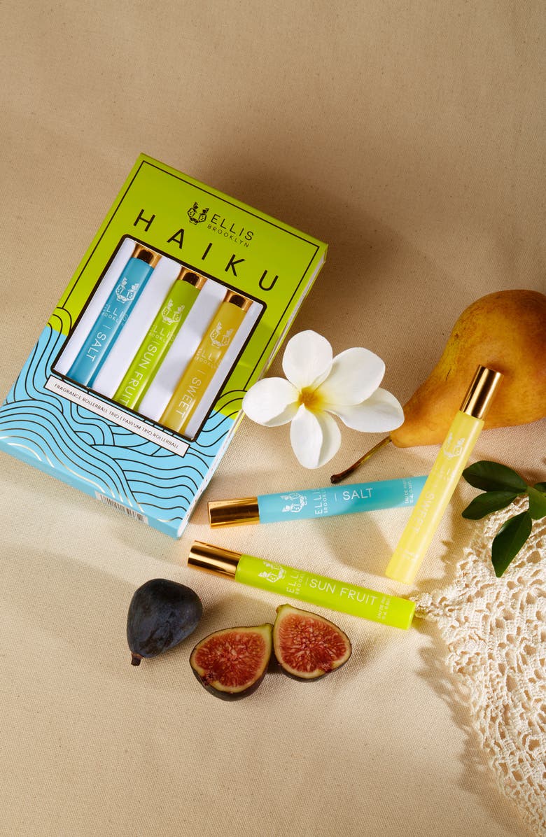 Ellis Brooklyn HAIKU Fragrance Rollerball Set (Limited Edition) $99 Value, Alternate, color, 