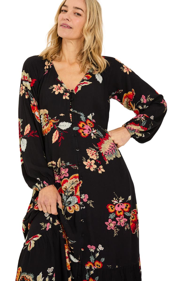 FatFace Emma Midi Dress, Alternate, color, 