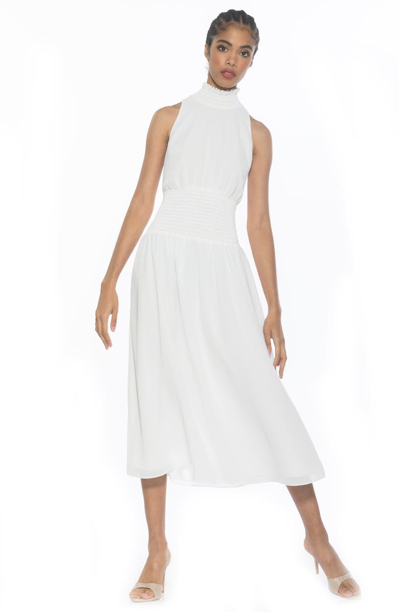 Alexia Admor Landry Sleeveless Fit & Flare Midi Dress, Alternate, color,