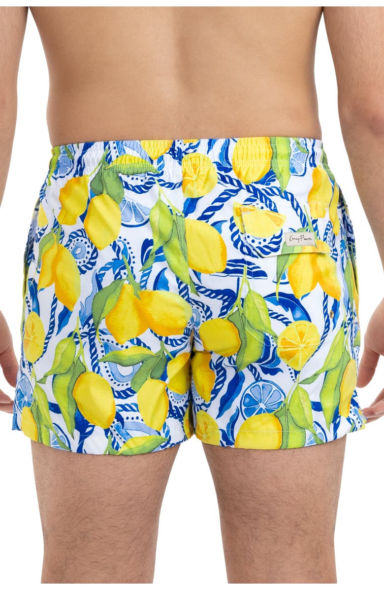Kenny Flowers The Bossitano - Swim Trunks, Alternate, color, White