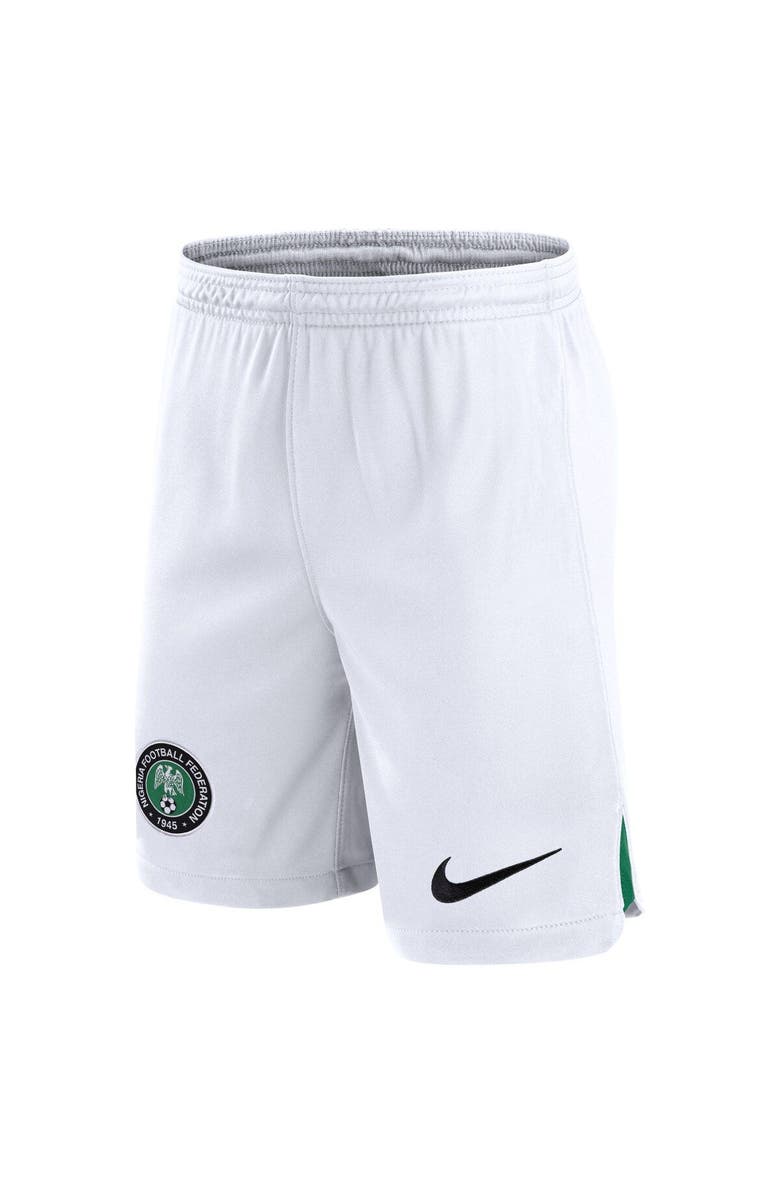 Nike Men's Nike White Nigeria National Team Away Performance Stadium Shorts, Alternate, color, 