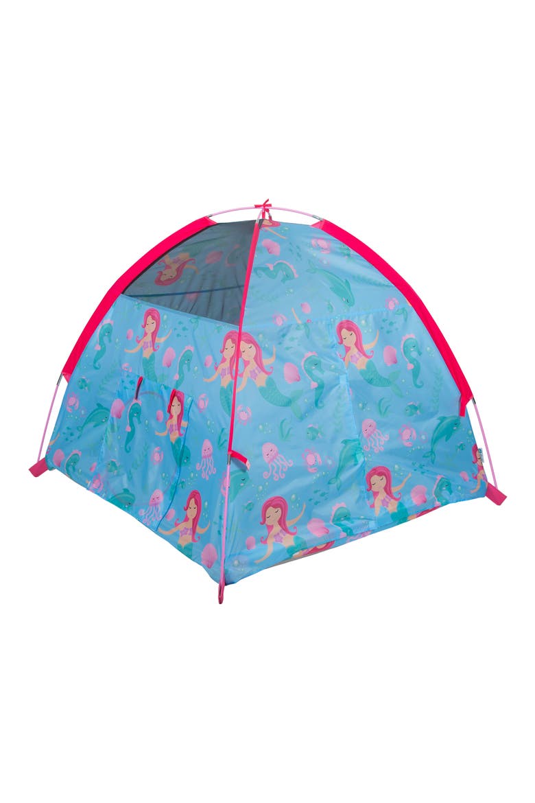 Mermaid & Friends Play Tent, Alternate, color, BLUE