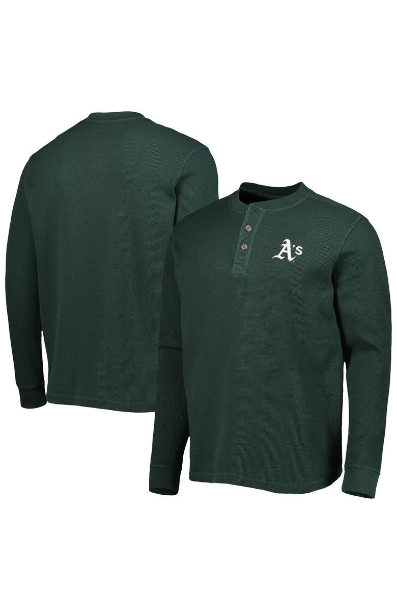 DUNBROOKE Men's Dunbrooke Oakland Athletics Green Maverick Long Sleeve T-Shirt, Main, color, Green