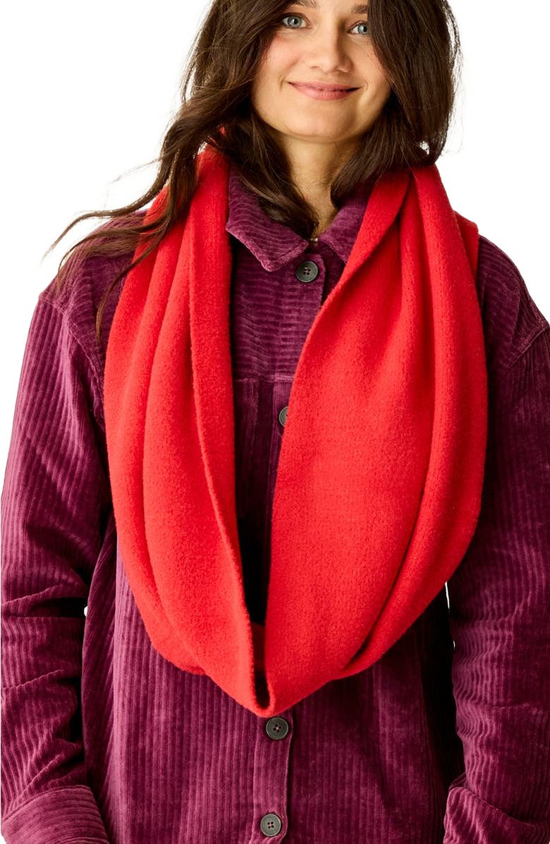 Carve Designs Margot Scarf, Alternate, color, Poinsettia