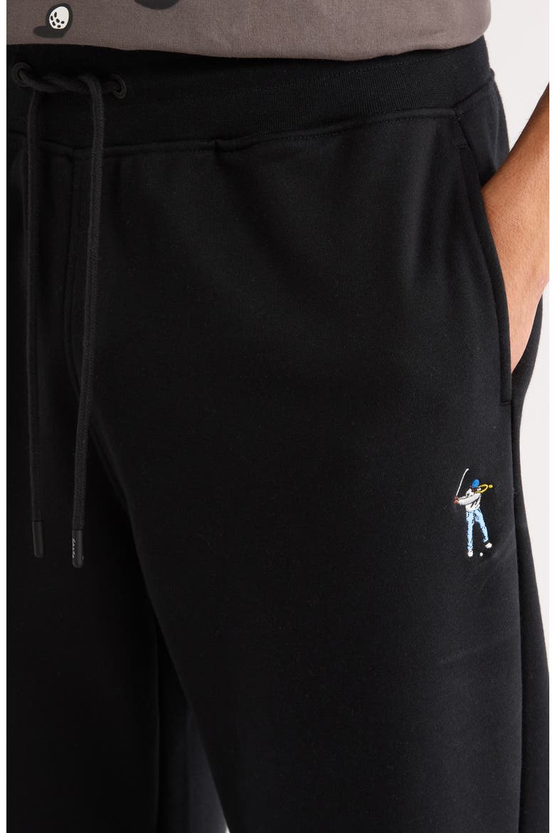 Core Fleece Joggers, Alternate, color, BLACK