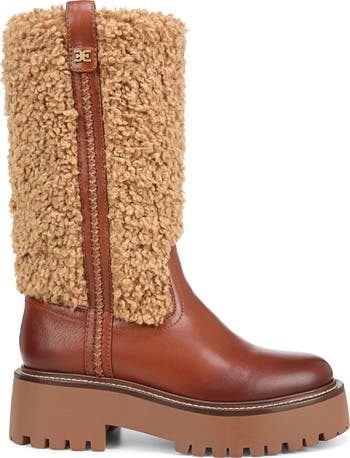 Elfie Faux Shearling Platform Boot