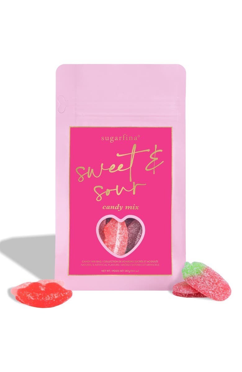 sugarfina Sweet & Sour Candy Mix Bag Duo, Alternate, color, Pink