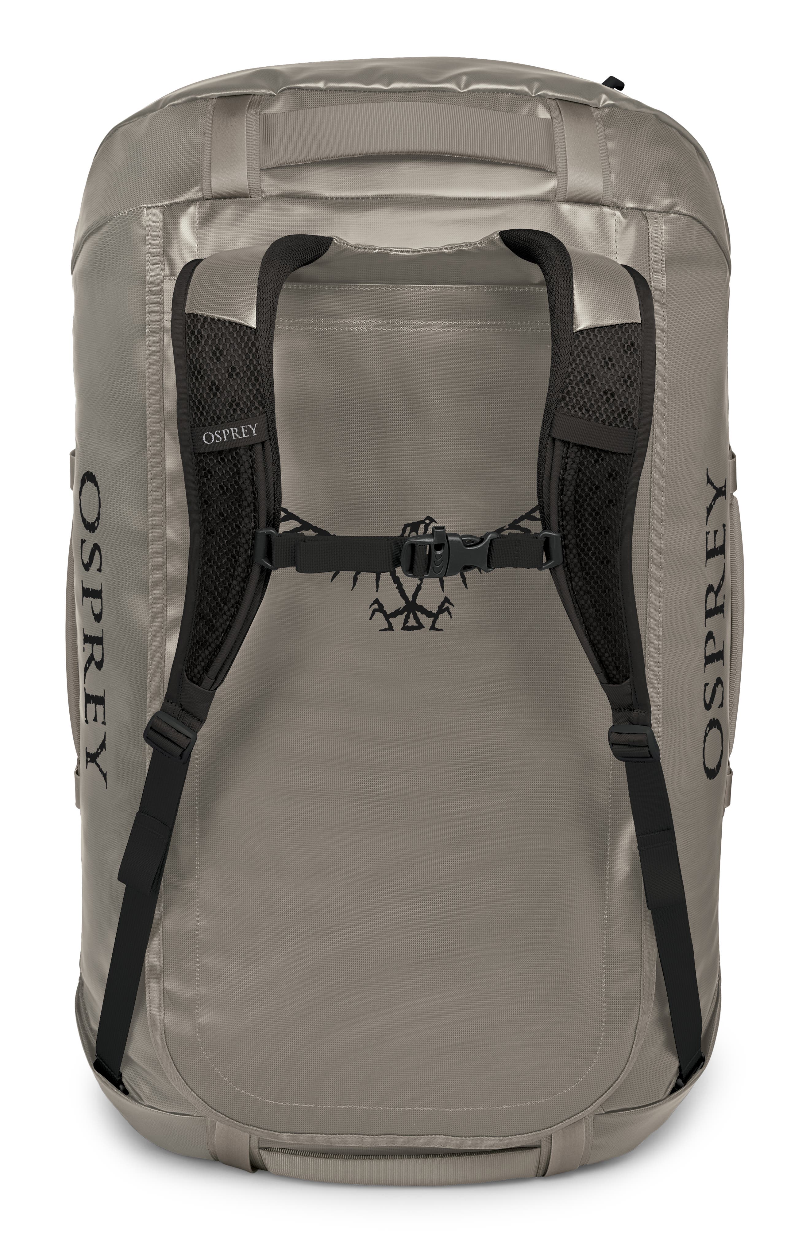 Osprey Transporter<sup>®</sup> 95L Water Resistant Duffle Backpack, Alternate, color, Tan Concrete
